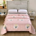 thumbnail image 6 of Cooling Blanket for Beds,Hwkond Summer Quilt Washed Cotton Summer Cool Quilt Summer Quilt Thin Quilt Quilt Core,Multicolor,100x150cm, 6 of 6