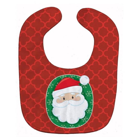 Carolines Treasures BB8686BIB Christmas Santa Claus Baby Bib