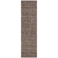 thumbnail image 2 of Addison Rugs Chantille Indoor/Outdoor Transitional Floral Chocolate Washable Runner Rug, 2'3" x 7'6", 2 of 6