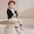 thumbnail image 6 of AJZIOJIRO 5 Pairs Baby Girls Knee High Long Socks Toddler Infant Boys Cotton Cartoon Socks Autumn Socks Thigh High Socks for 0-8Y, 6 of 9