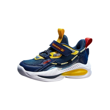 

Kesitin Boys Fashion Low Top Sneakers Workout Breathable Round Toe Trainers Style C 2.5Y