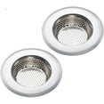 thumbnail image 1 of 2 Pzas Coladera Para Tarja De Fregadero Acero Inoxidable Allcell-Alltech Coladera Tarja, 1 of 3