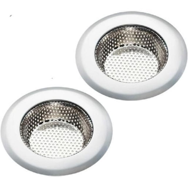 2 Pzas Coladera Para Tarja De Fregadero Acero Inoxidable Allcell-Alltech Coladera Tarja