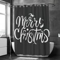 thumbnail image 6 of Christmas Shower Curtain Set for Bathroom, 6 of 6