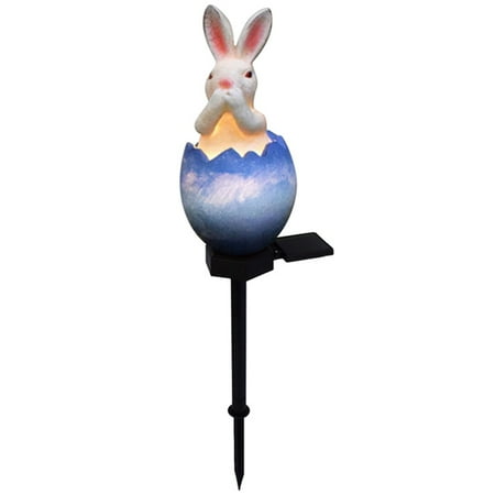 

Bunny Solar Garden Stake Lights Easter Pathway Lamp Waterproof Decoration for Outdoor Patio Yard Lawns Courtyard Decor-A