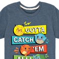 thumbnail image 3 of Pokémon - Kanto Starters - Youth Short Sleeve Graphic T-Shirt, 3 of 5