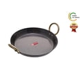 thumbnail image 5 of Kitchen Expert Iron Flat Kadai (11 Inch, Black), 5 of 5