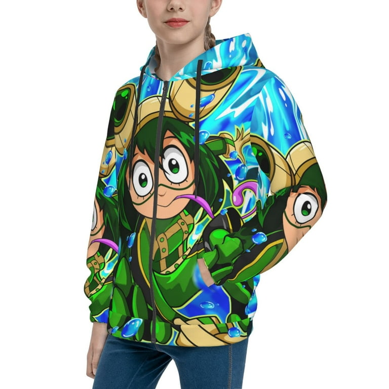 Mha My Hero Academia Teenager Hoodies Shirt Zipper Sweatshirts Hooded Hoody Clothes Coat For Boys Girls Walmart