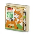 thumbnail image 2 of Melissa and Doug My First Wooden Animal Cube Puzzle in Tray, 2 of 4