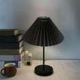 thumbnail image 3 of Japanese Style Pleated Lampshade E27 Ceiling Light Shade Standing for Living Room   Beige, 3 of 7