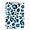 Silver, variant on Blue Black Leopard Skin Print Acrylic Clipboard Drawing Board with Hook Writing Pad File Storage A4 Size Gold 12.5" x 9"
