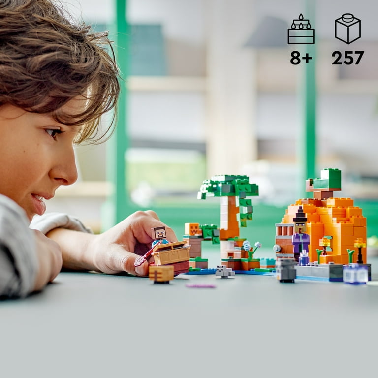 21248 - LEGO® Minecraft - La Ferme Citrouille LEGO : King Jouet, Lego,  briques et blocs LEGO - Jeux de construction
