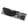 thumbnail image 1 of Teclado de computadora con cable, teclado mecánico para juegos RGB de 104 teclas, teclado para juegos, diseño de última generación, 1 of 9