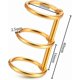 thumbnail image 2 of 20 Pieces 3 Ring Metal Loose Leaf Binders Book Rings Snap Split Hinged with 20 mm Inner Diameter for DIY Travel Diary, Photo Album, Binding Spines Com, 2 of 4