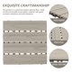 thumbnail image 3 of HAMPPLIES Baldosas De Madera Plástica Gris Impermeables Para De Exterior, 3 of 6