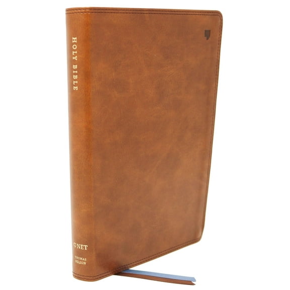 Net Bible, Thinline, Leathersoft, Brown, Comfort Print: Holy Bible, (Hardcover)