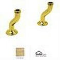 thumbnail image 2 of Perrin And Rowe U.6387 Brass Deck Pillar Unions - Gold, 2 of 2