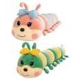 thumbnail image 1 of Paquete de 2 Juguetes Creativos de Oruga, Almohada, Muñecos de Peluche, los de Cumpleaños Hugo Juguetes de peluche de oruga, 1 of 10