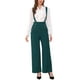 thumbnail image 1 of INSPIRAR CHIC Mono de Mujer con Tirantes Ajustables y Pierna Ancha, Mono con Tirantes, Color Verde, 1 of 6