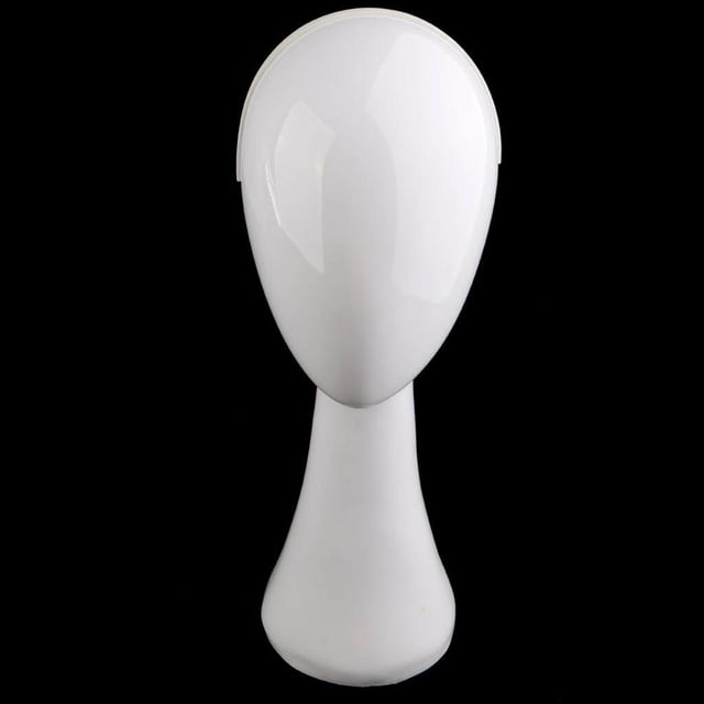 Langgg Plastic Female Mannequin Manikin Head Model for Wigs Glasses Hats Display