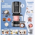thumbnail image 3 of Ninja Creami Ice Cream Maker, for Mix-ins, Milkshakes, Sorbet, 5 One-Touch Programs, (2) 16 Oz Pint Containers & Lids, NC300 Stone Silver, 3 of 9