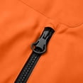 thumbnail image 6 of Kalauyu Mens Hood Windproof Rain Jacket Lined Drawstring with Multi Flap Pocket Water Resistant Hiking Daily Spring Fall Outdoor Coat Tops, 6 of 6