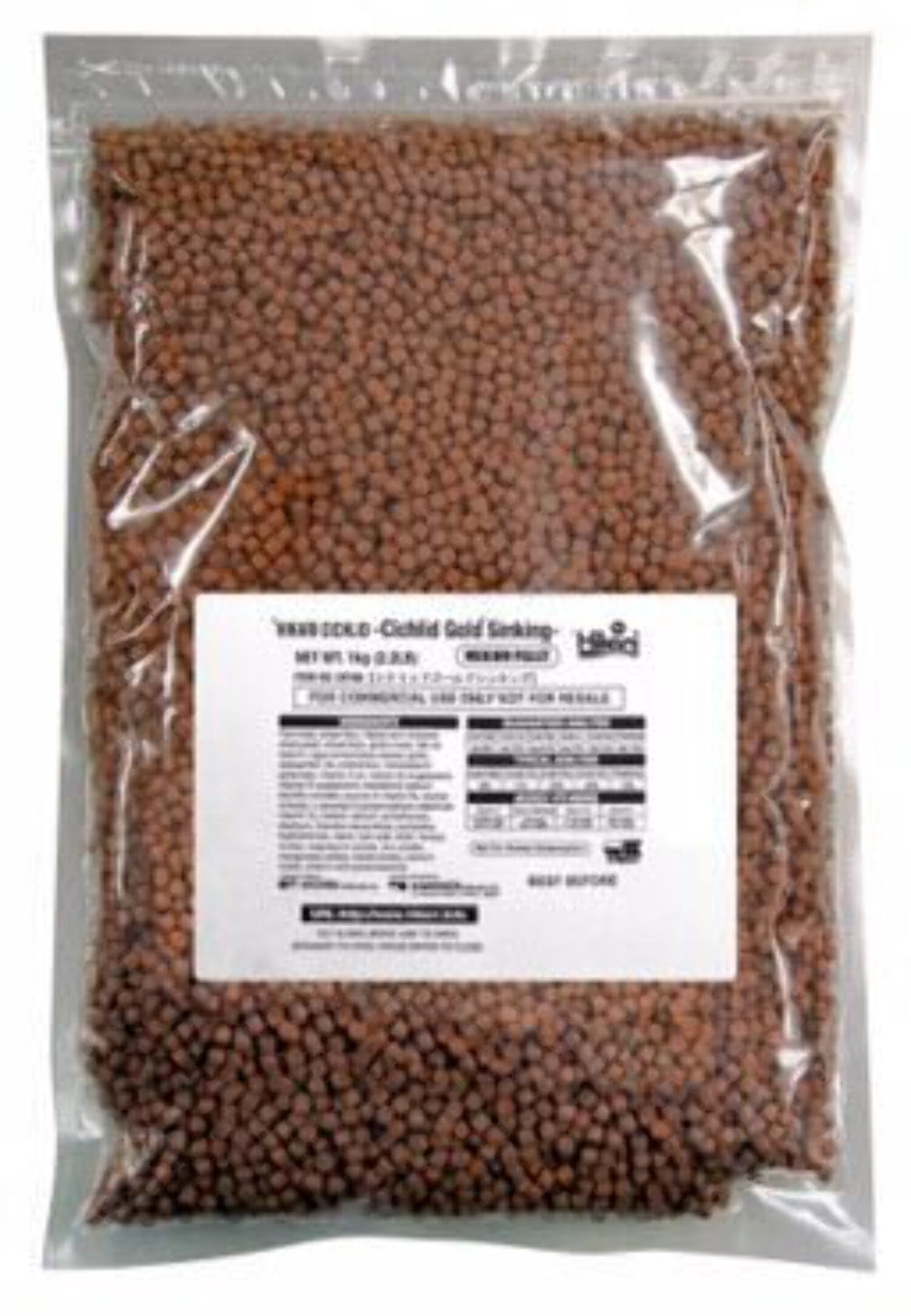Hikari USA Cichlid Gold Sinking Pellets Fish Food