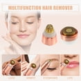 thumbnail image 3 of Unique Bargains 1 Pcs Eyebrow Trimmer for Women 2 in 1 Eyebrow Razor USB Rechargeable for Lips Face Body White, 3 of 8