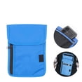 thumbnail image 6 of Travel Pouch, Rfid Passport Holder for Travel, Travel Document Organizer, Rfid Blocking Wallet, Light Blue 11X6 Inch Neck Hanging Chest Bag, Hidden Pouch Secures Passports, Cards,, 6 of 7