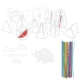 thumbnail image 2 of Juguete educativo para Modelo geométrico Matemáticas Geometría Ayudas Zulema Juguete modelo geométrico 3D, 2 of 8