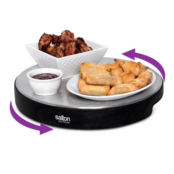 Salton Cordless Round Hotray® Warming Tray, WT1564