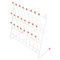 thumbnail image 2 of 1pc Dripping Water Rack Test Tube Peg Rack Laboratory Beaker Drying Holder, 2 of 8