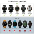 thumbnail image 5 of AIYOCK Compatible with Garmin Fenix 6S/6S Pro/5S/5S Plus Band, 20mm Unisex Waterproof Silicone Replacement Watch Band for Garmin D2 Delta S, 5 of 7