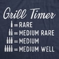 thumbnail image 2 of Mens Beer Grill Timer T shirt Funny Backyard BBQ Summer Graphic Novelty Tee Graphic Tees, 2 of 9