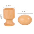 thumbnail image 5 of Ejercicio Montessori de ajuste de objetos 3D con bandeja, bola, huevo, taza y cubo con caja, juguetes infantiles Montessori, materiales para bebés pequeños, 5 of 5