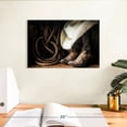thumbnail image 3 of Elephant Stock Cowboy Ensemble Wall Art - Horizontal Canvas Wall Art - Living Room Wall Decor - Our America Canvas - Black And Brown Decor - 12" x 8", 3 of 8