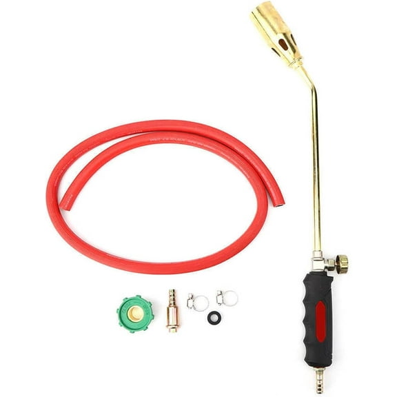 Gamvdout 35 Handheld Anti-Slip Handle Gas Torch Single Switch Ignition Tool Methane Butane Liquefied Natural Gas Burner Welding Torch tig welding accessories