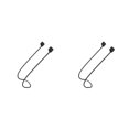 thumbnail image 3 of Soporte de Cuerda antipérdida Moyic para auriculares inalámbricos negro 2Conjunto, 3 of 6