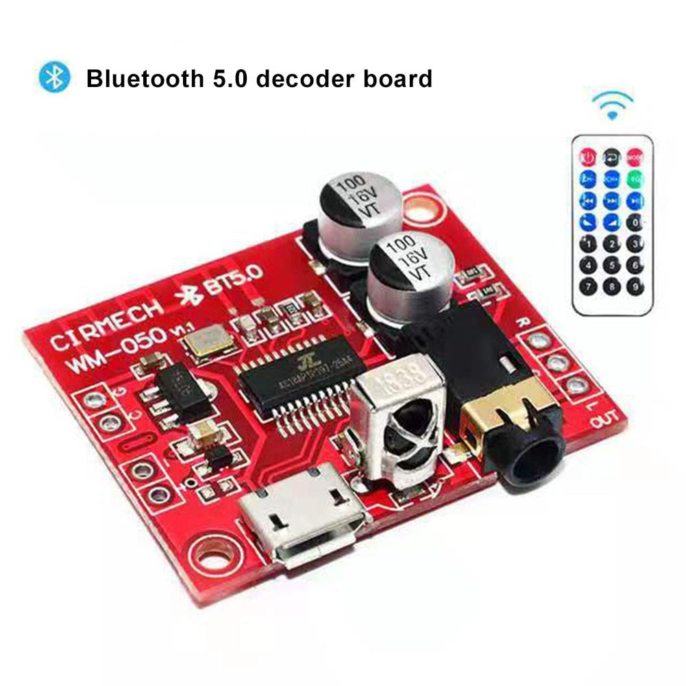 Bluetooth 5.0 Audio Receiver board MP3 Lossless Decoder Board Stereo Module FA