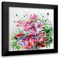 thumbnail image 1 of Kovacs, Anna Brigite 20x20 Black Modern Framed Museum Art Print Titled - Windflowers, 1 of 5