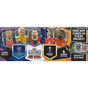 2020 2021 Topps Soccer UEFA Champions League Match Attax 30 Pack Display Box with Shiny Cards