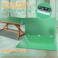 thumbnail image 6 of Table Tennis Table 8ft Green Mid-Size Ping Pong Conversion Top Foldable & Portable Table Tennis Table Top for Indoor Games,Indoor Ping Pong Table, 6 of 12