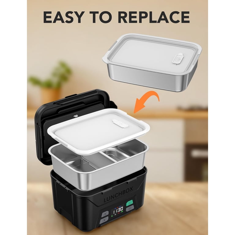 MPOW Replacement Stainless Steel Lunch Container, 5.5 Cups photo 2
