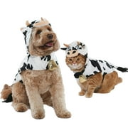 Vibrant Life Halloween Dog Costume and Cat Costume: Cow, Size Small