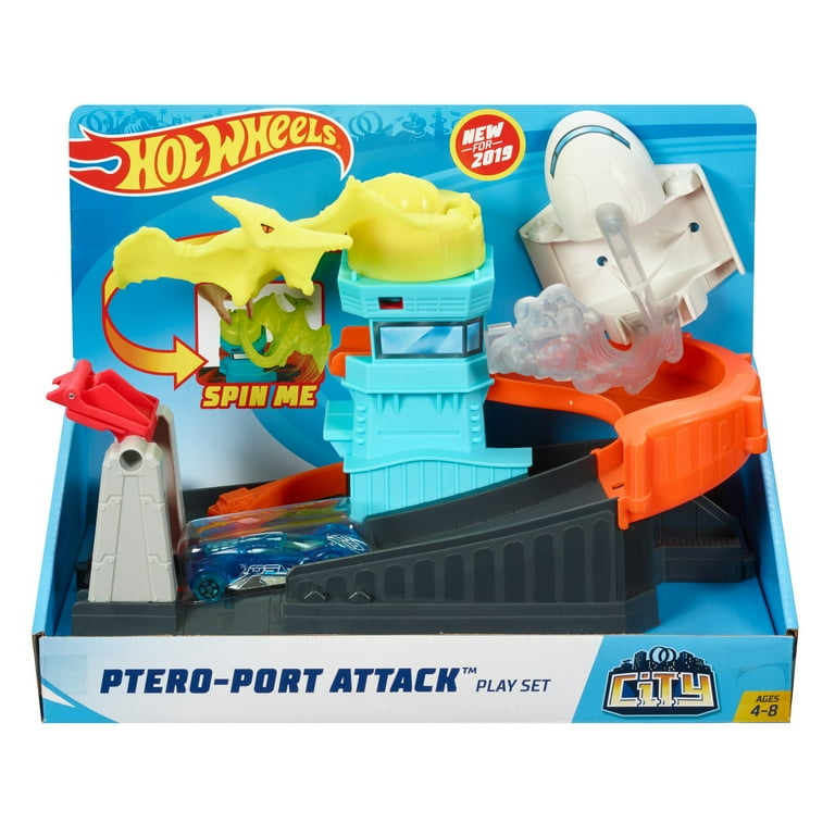 Hot Wheels Dino Coaster Attack, playset