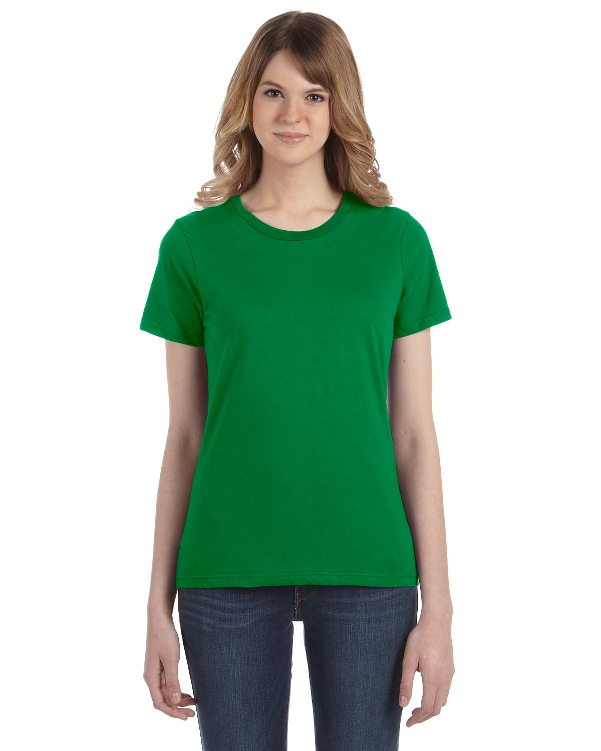 Clementine Womens Cotton Crew Neck T-Shirt 