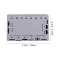 thumbnail image 4 of 2 Pcs Règle de Jauge d'Action pour Guitare Accessoires d'Instrument de Basse, 4 of 9
