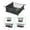 M, variant on Camping Table Hanging Net Mesh Basket Organizer Rack Bag Net Bag Under Table Storage Bag For Outdoors Picnic Cookware