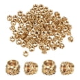 thumbnail image 1 of Uxcell 100-Pack Inserts Roscados - M3 x 3.5mm Tuercas de Inserción de Latón Calentadas 5mm OD, 1 of 6