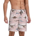 thumbnail image 2 of Fotbe Cloud Sloth Pantalones Cortos de Pijama para Hombre, Ropa de Dormir, Pantalones de Pijama Cortos para Hombre-4X-Large, 2 of 6